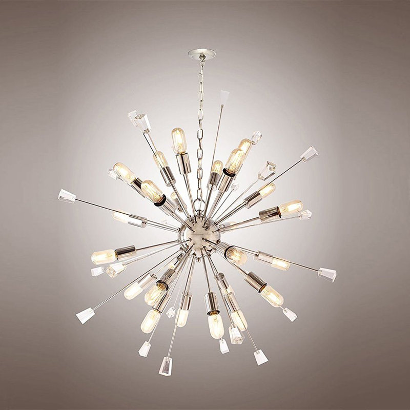Wrought Studio Lana 24Light Sputnik Chandelier Wayfair